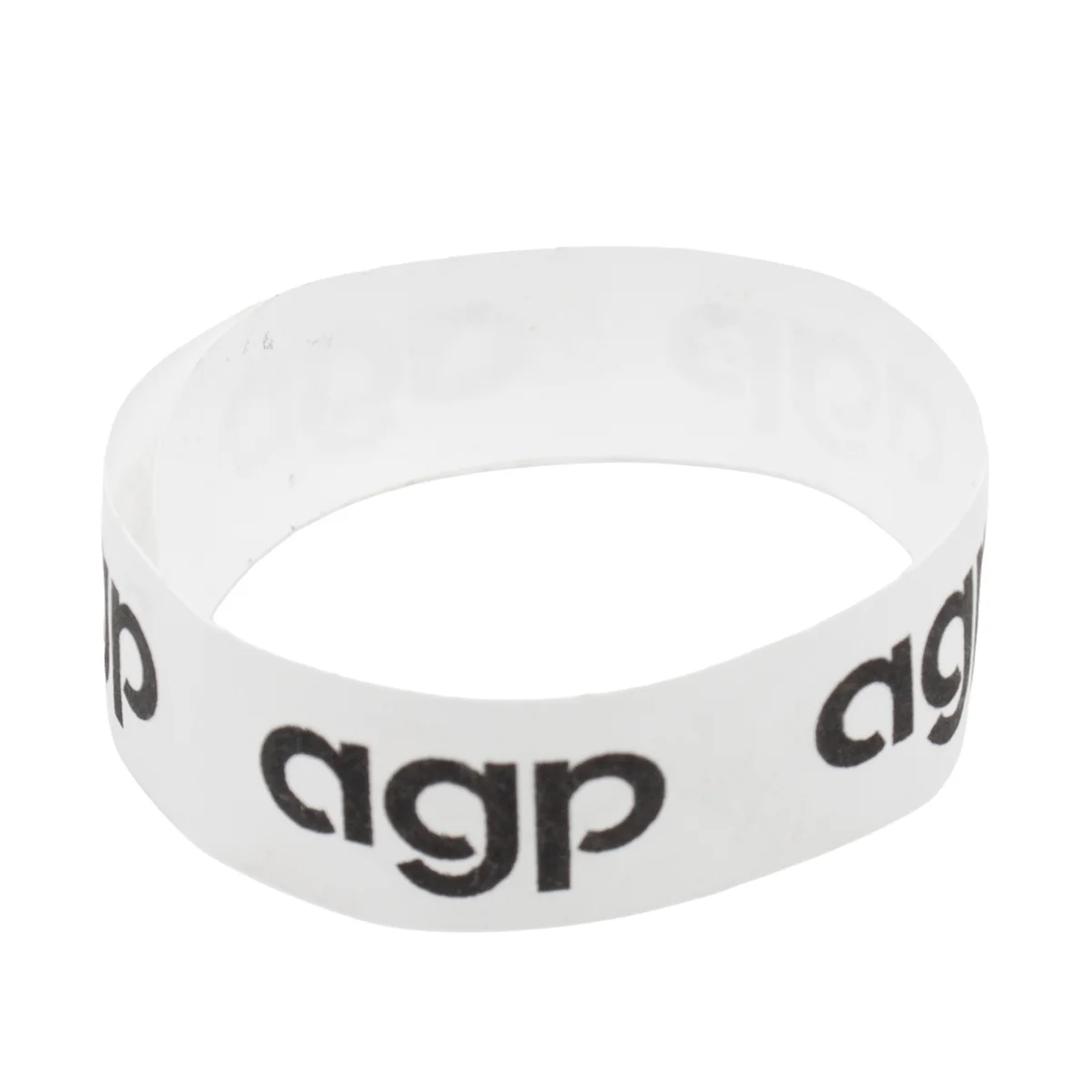 Bracelet Tyvek - Impression noire personnalisable